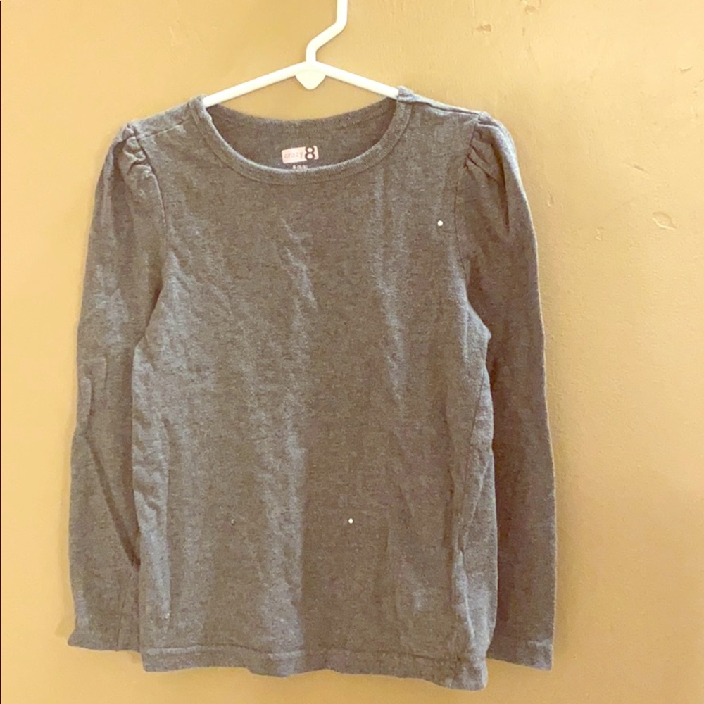 Crazy 8 gray shirt